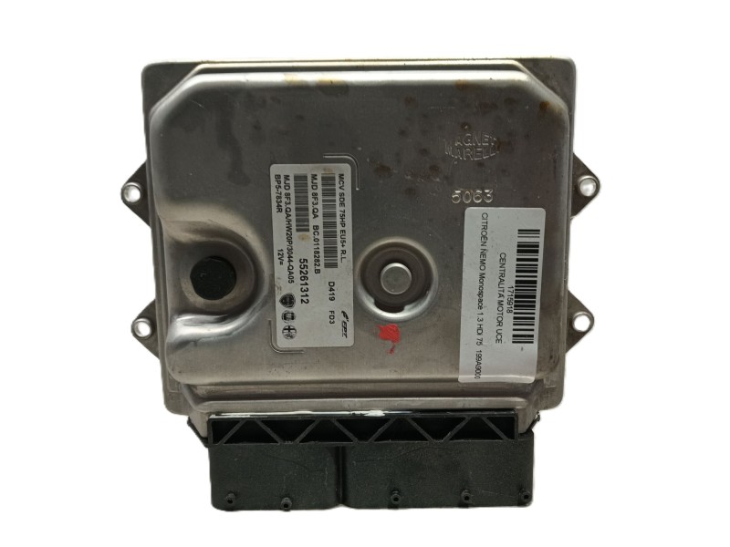 Recambio de centralita motor uce para citroën nemo monospace 1.3 hdi 75 referencia OEM IAM 1611170880 55261312 