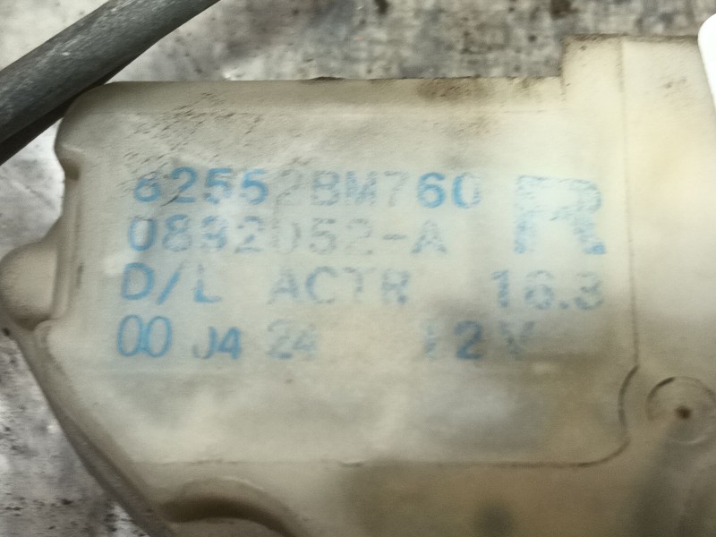 Recambio de cerradura puerta trasera derecha para nissan almera tino (v10) 2.2 dci referencia OEM IAM   