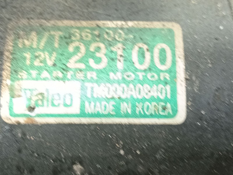 Recambio de motor arranque para hyundai elantra iii (xd) 2.0 referencia OEM IAM   