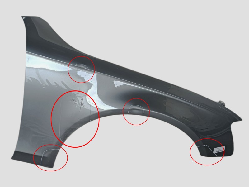 Recambio de aleta delantera derecha para audi a4 b8 (8k2) 2.0 tdi referencia OEM IAM   