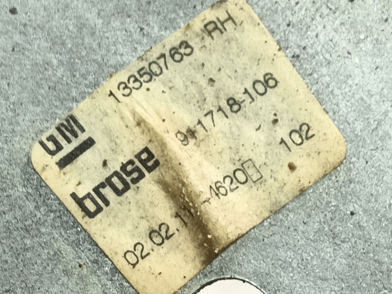 Recambio de elevalunas trasero derecho para opel astra j (p10) 1.7 cdti (68) referencia OEM IAM   