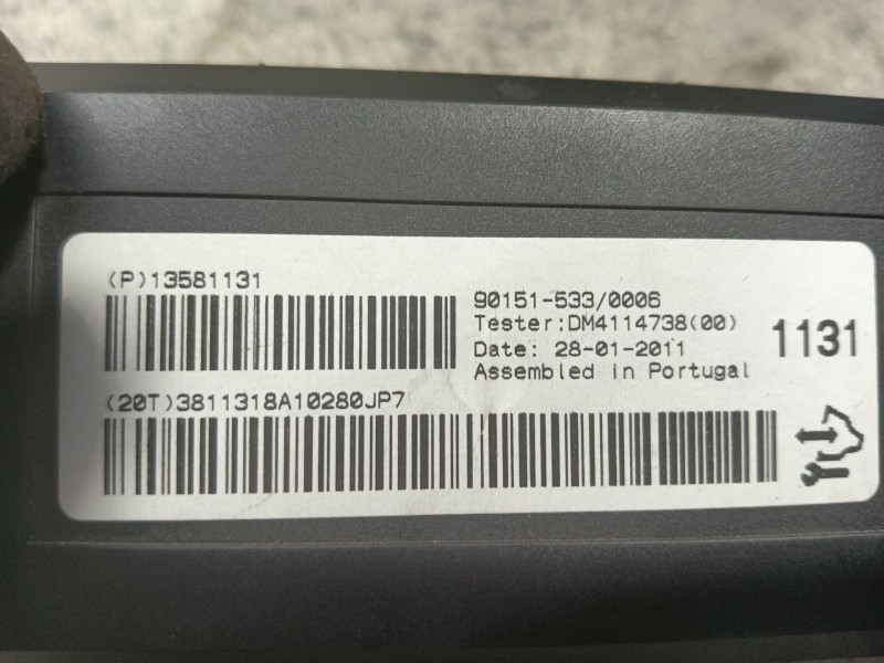 Recambio de modulo electronico para opel astra j (p10) 1.7 cdti (68) referencia OEM IAM   