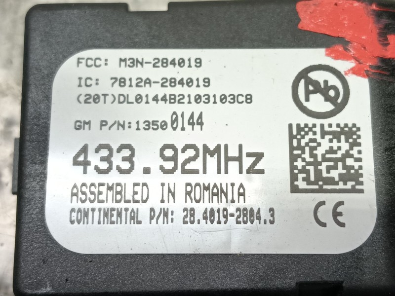 Recambio de modulo electronico para opel astra j (p10) 1.7 cdti (68) referencia OEM IAM   