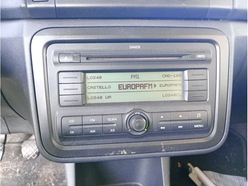 Recambio de sistema audio / radio cd para skoda fabia ii (542) 1.2 referencia OEM IAM   