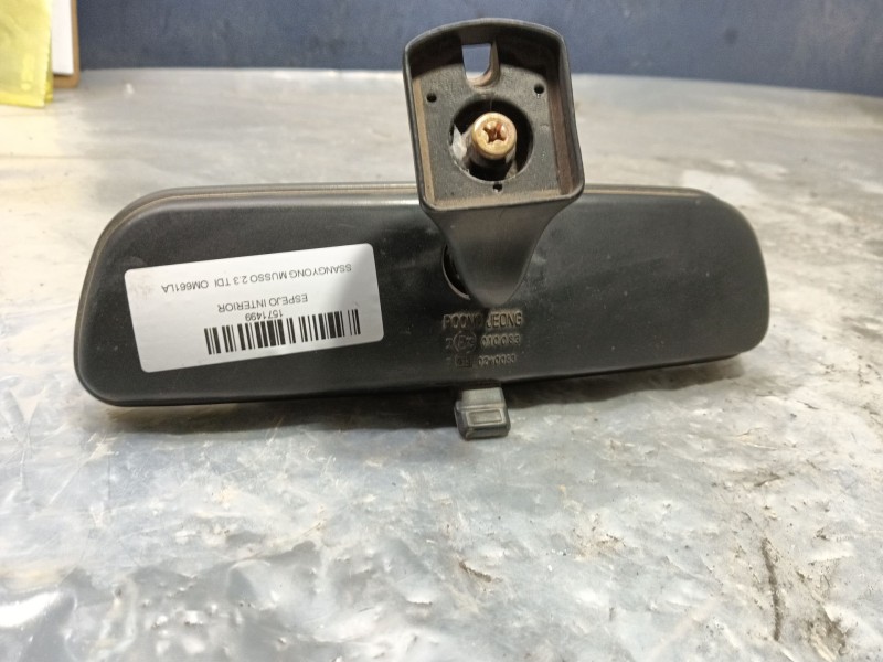 Recambio de espejo interior para ssangyong musso 2.3 tdi referencia OEM IAM   