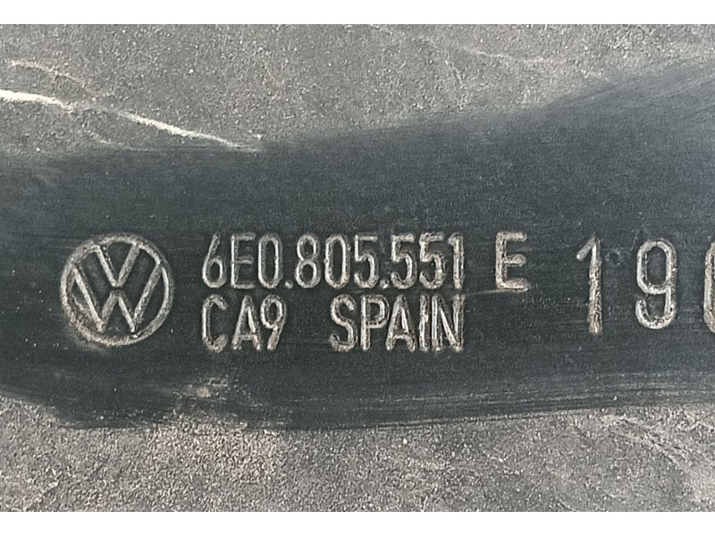 Recambio de refuerzo paragolpes delantero para volkswagen lupo i (6x1, 6e1) 1.2 tdi 3l referencia OEM IAM  6E0805551E 