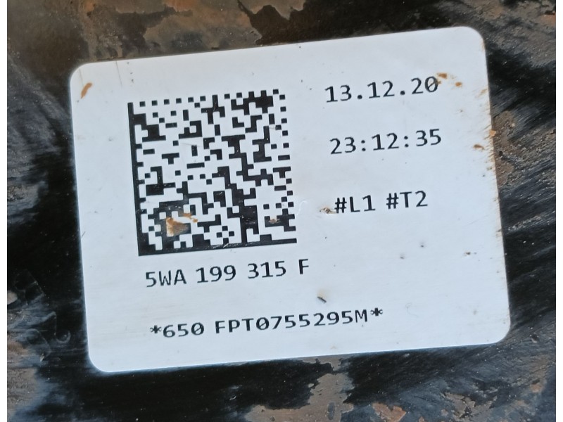 Recambio de puente delantero para audi a3 limousine (8ys, 8ym) 30 tfsi referencia OEM IAM  5WA199315F 