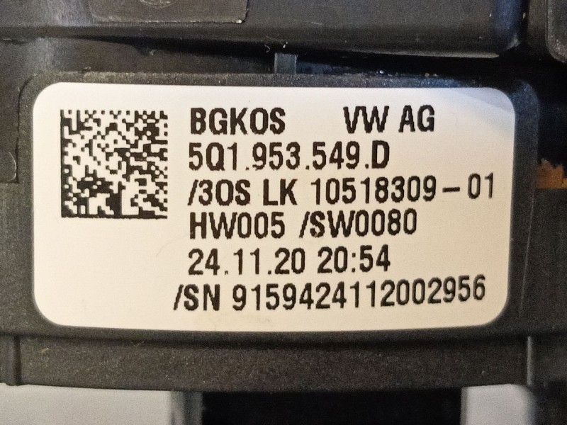 Recambio de mando multifuncion para audi a3 limousine (8ys, 8ym) 30 tfsi referencia OEM IAM   
