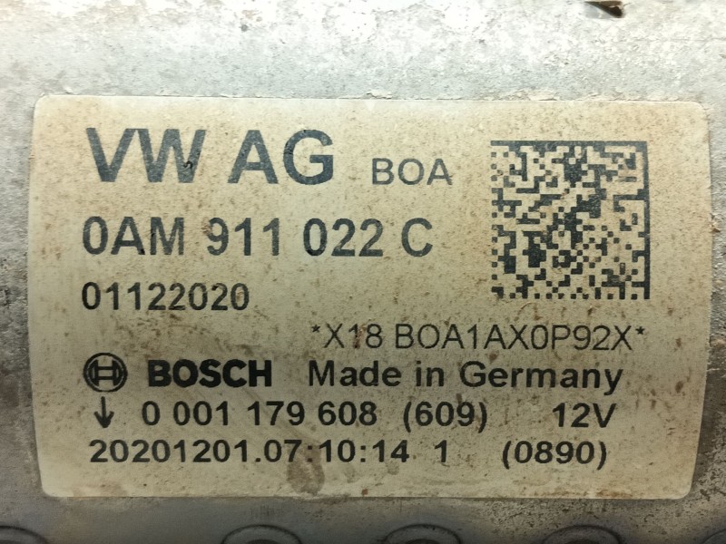 Recambio de motor arranque para audi a3 limousine (8ys, 8ym) 30 tfsi referencia OEM IAM   
