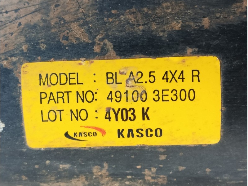 Recambio de transmision central para kia sorento i (jc) 2.5 crdi referencia OEM IAM   