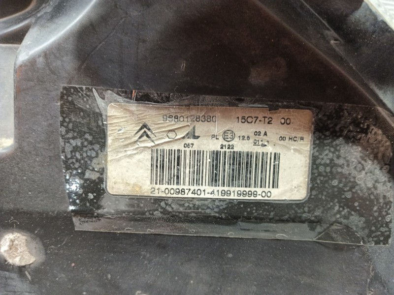 Recambio de faro izquierdo para citroën c2 (jm_) 1.4 hdi referencia OEM IAM   