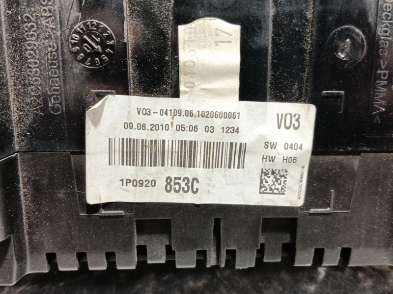 Recambio de cuadro instrumentos para seat altea xl (5p5) reference ecomotive referencia OEM IAM   