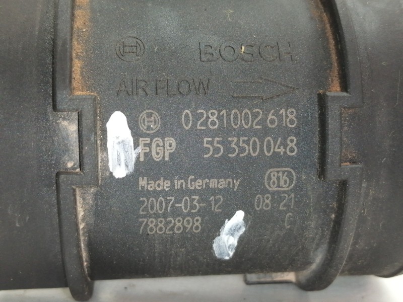 Recambio de caudalimetro para opel corsa d sport referencia OEM IAM 93178243 0281002618 