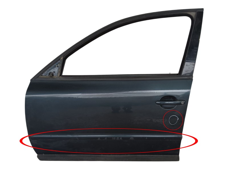 Recambio de puerta delantera izquierda para volkswagen passat b5 (3b2) 1.9 tdi referencia OEM IAM COMPLETA  