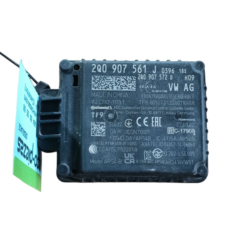 Recambio de modulo electronico para volkswagen tiguan (ad1, ax1) 2.0 tdi referencia OEM IAM 2Q0907561J 2Q0907572D 