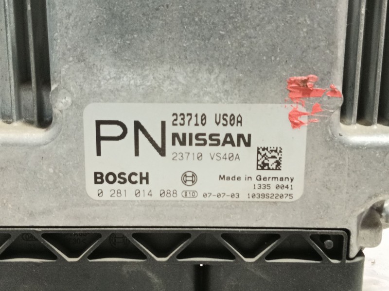 Recambio de centralita motor uce para nissan patrol gr v wagon (y61) 3.0 dti referencia OEM IAM   