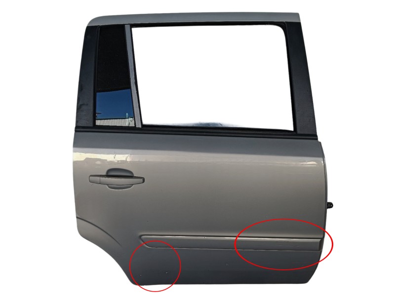 Recambio de puerta trasera derecha para opel zafira / zafira family b (a05) 1.9 cdti (m75) referencia OEM IAM COMPLETA  