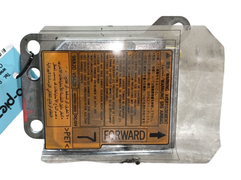 Recambio de centralita airbag para nissan patrol gr v wagon (y61) 3.0 dti referencia OEM IAM   