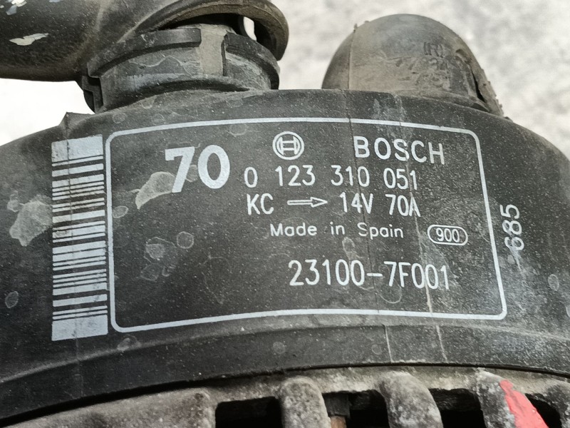 Recambio de alternador para nissan terrano ii (r20) 2.7 tdi 4wd referencia OEM IAM   