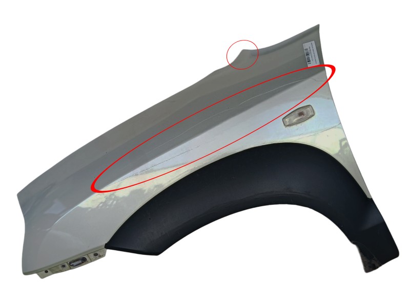 Recambio de aleta delantera izquierda para hyundai tucson (jm) 2.0 referencia OEM IAM 663112E130  