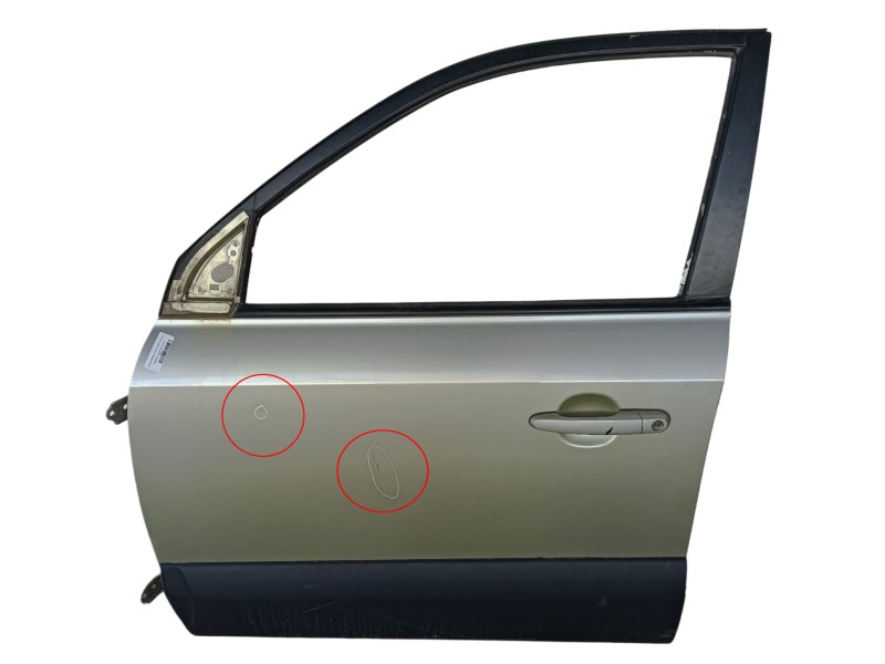 Recambio de puerta delantera izquierda para hyundai tucson (jm) 2.0 referencia OEM IAM 760032E050  