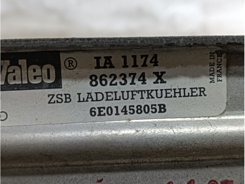 Recambio de intercooler para volkswagen lupo i (6x1, 6e1) 1.2 tdi 3l referencia OEM IAM  6E0145805B 