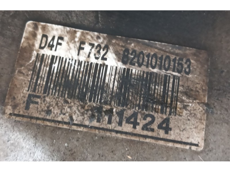 Recambio de motor completo para dacia sandero 1.2 16v referencia OEM IAM D4FF7  