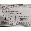 Recambio de cinturon seguridad delantero izquierdo para suzuki ignis rm (mh) básico referencia OEM IAM 84940 5 PUERTAS 7L4200P