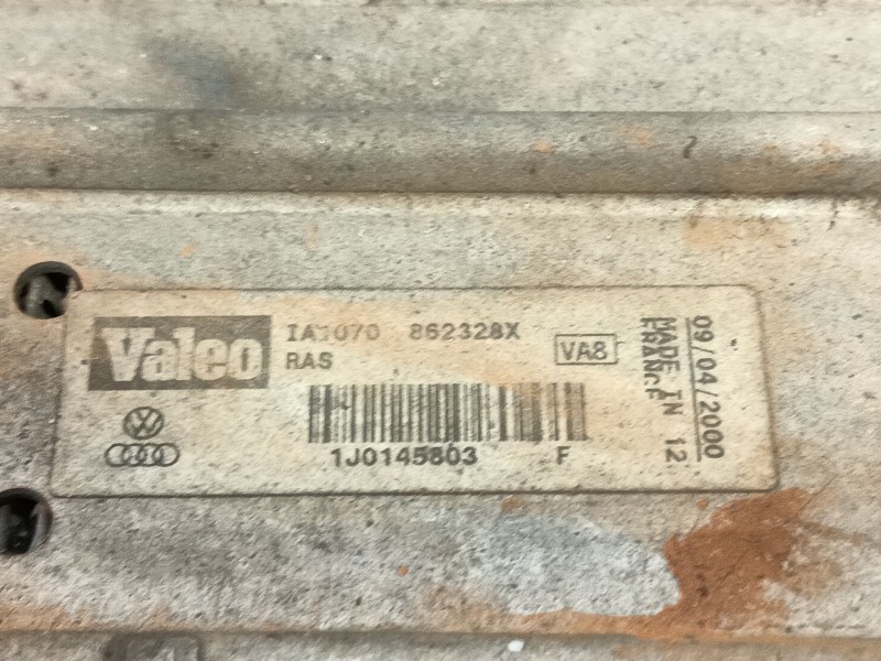 Recambio de intercooler para audi a3 (8l1) 1.9 tdi referencia OEM IAM 1J0145803G 862328X 