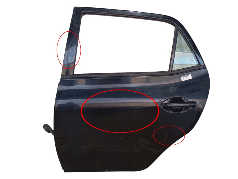 Recambio de puerta trasera izquierda para toyota auris (_e15_) 2.0 d-4d (ade150_) referencia OEM IAM   