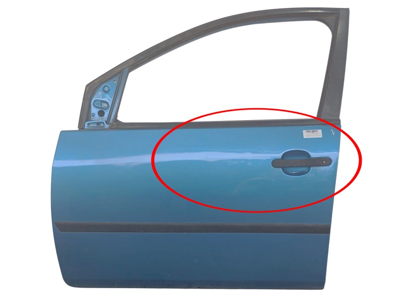 Recambio de puerta delantera izquierda para ford fiesta v (jh_, jd_) 1.4 tdci referencia OEM IAM COMPLETA  