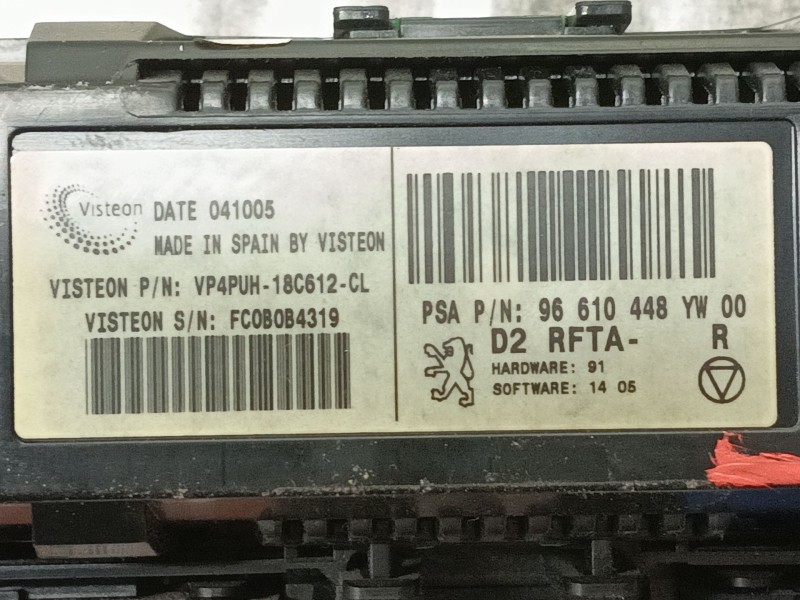 Recambio de mando calefaccion / aire acondicionado para peugeot 407 (6d_) 1.8 16v (6d6fyc) referencia OEM IAM   