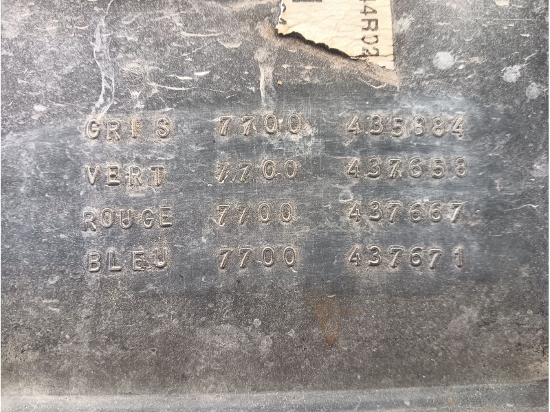 Recambio de paragolpes trasero para renault scénic i monospace (ja0/1_, fa0_) 1.9 dci rx4 referencia OEM IAM  7700435884 