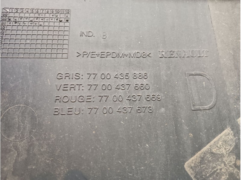 Recambio de paragolpes trasero para renault scénic i monospace (ja0/1_, fa0_) 1.9 dci rx4 referencia OEM IAM  7700435884 