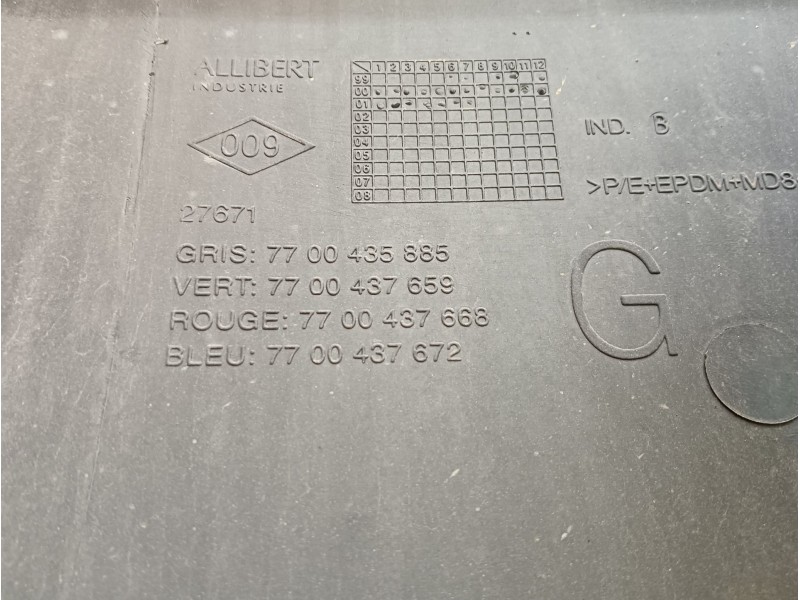 Recambio de paragolpes trasero para renault scénic i monospace (ja0/1_, fa0_) 1.9 dci rx4 referencia OEM IAM  7700435884 