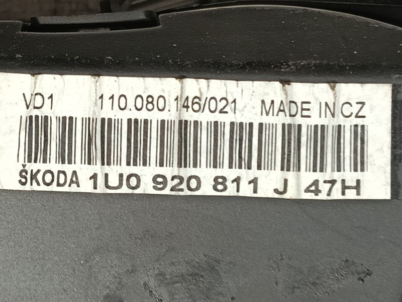 Recambio de cuadro instrumentos para skoda octavia ii (1z3) 1.9 tdi referencia OEM IAM   