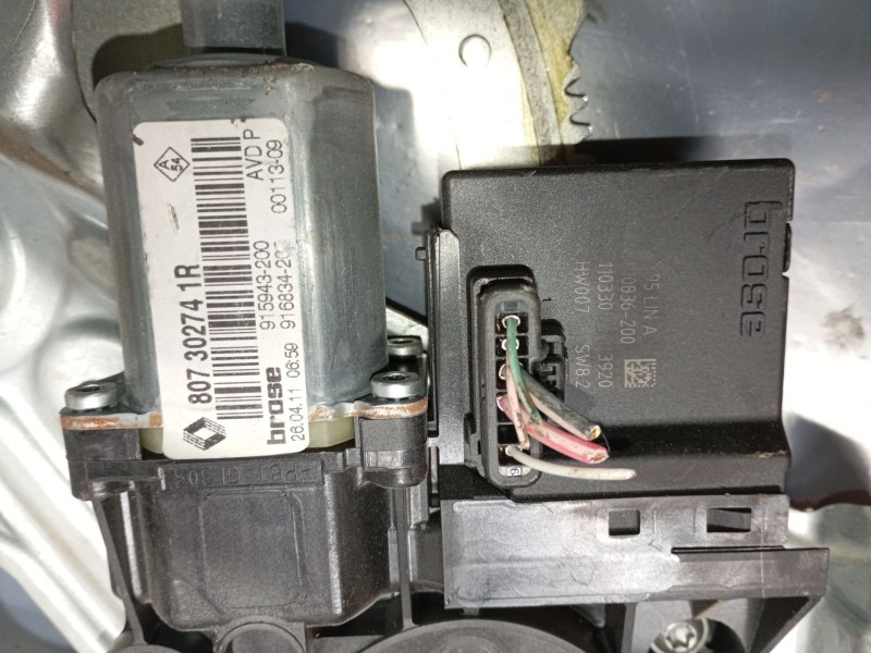 Recambio de elevalunas delantero derecho para renault scénic iii (jz0/1_) 1.5 dci (jz02, jz0r) referencia OEM IAM 0  