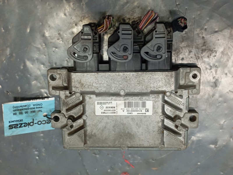 Recambio de centralita motor uce para dacia sandero 1.2 16v referencia OEM IAM   