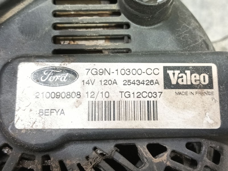 Recambio de alternador para ford fiesta vi (cb1, ccn) 1.25 referencia OEM IAM   