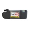 Recambio de parasol derecho para abarth 500 / 595 / 695 1.4 (312.axd1a) referencia OEM IAM 0000735717010 D312 
