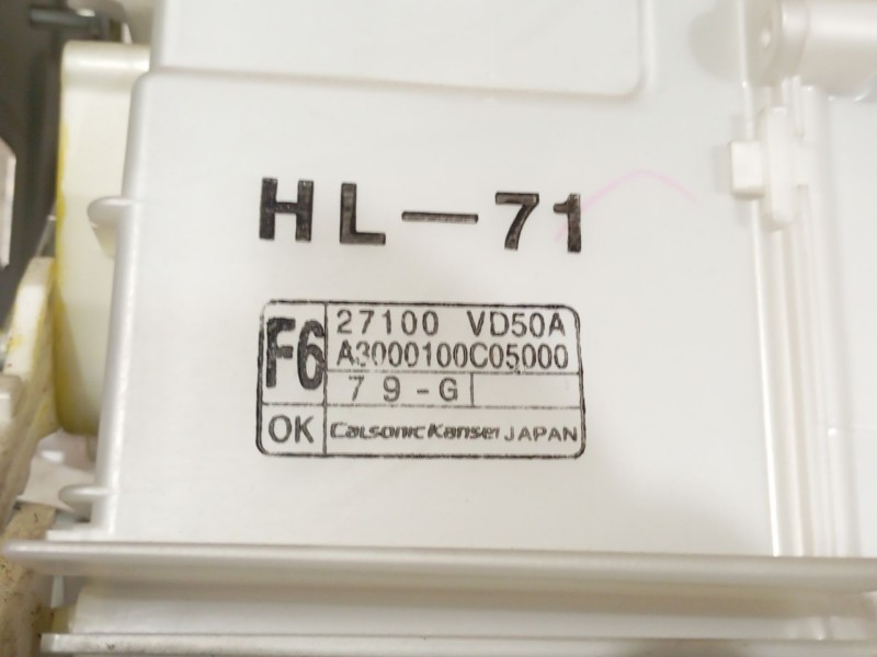 Recambio de calefaccion entera normal para nissan patrol gr v wagon (y61) 3.0 dti referencia OEM IAM   