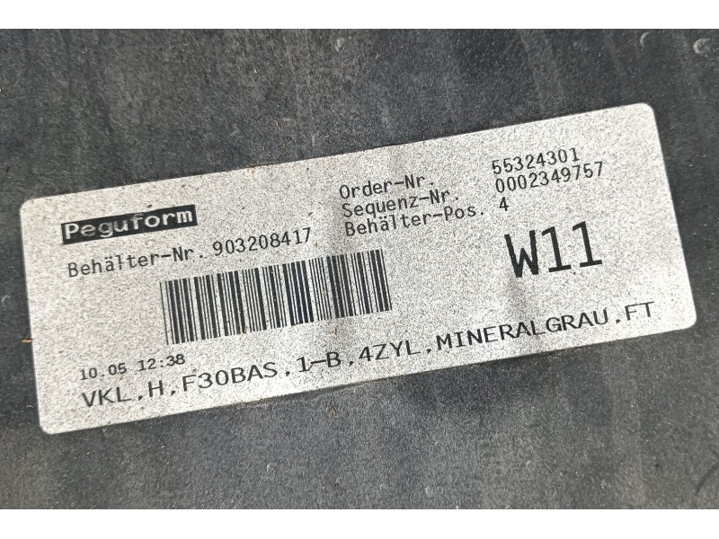 Recambio de paragolpes trasero para bmw 3 (f30, f80) 320 d referencia OEM IAM 51127312724 55324301 