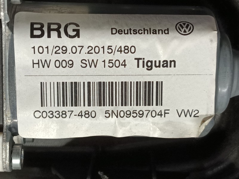 Recambio de elevalunas trasero derecho para volkswagen tiguan (5n_) 2.0 tdi referencia OEM IAM   