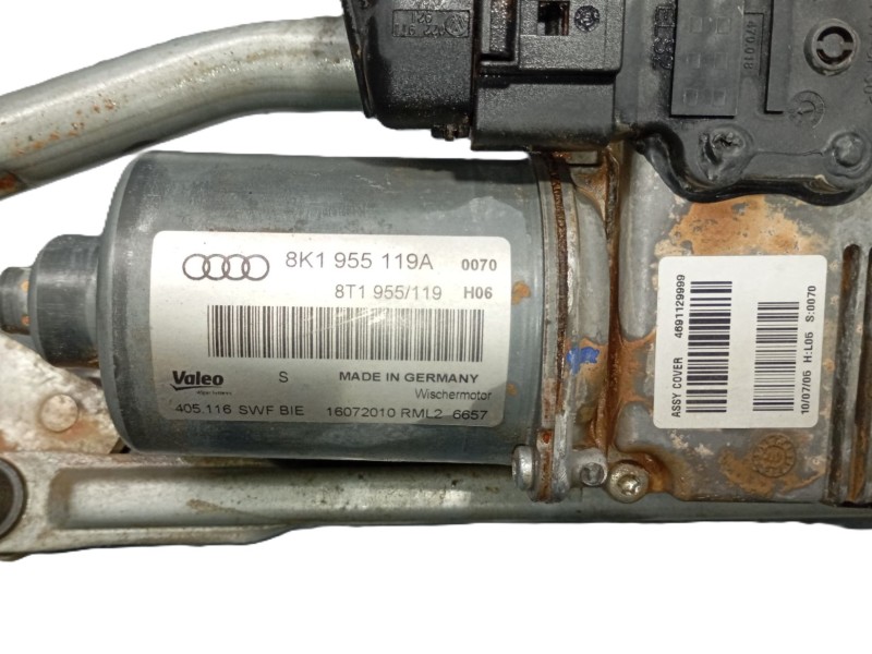 Recambio de motor limpia delantero para audi a4 b8 (8k2) 2.0 tdi referencia OEM IAM   