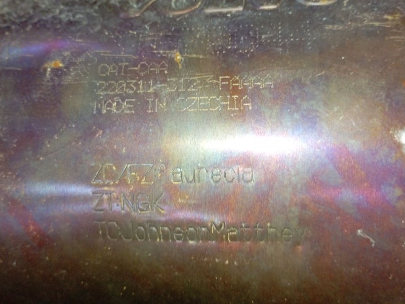 Recambio de catalizador para volvo xc40 (536) t3 referencia OEM IAM   