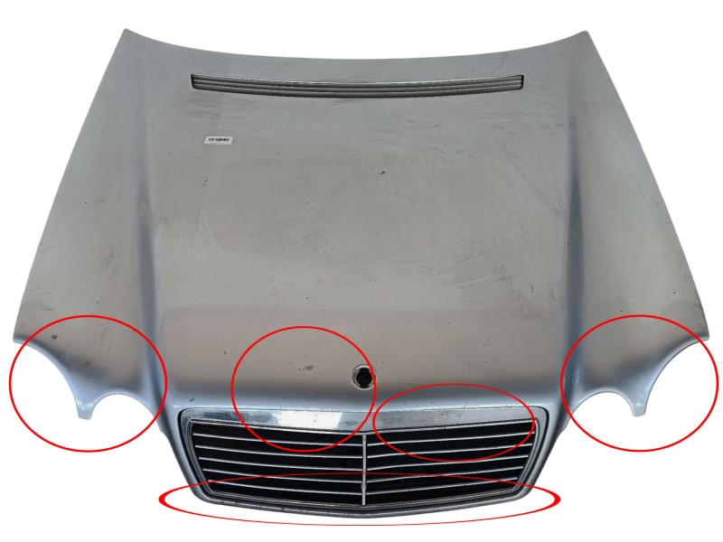 Recambio de capot para mercedes-benz clase e (w210) e 300 d (210.020) referencia OEM IAM   