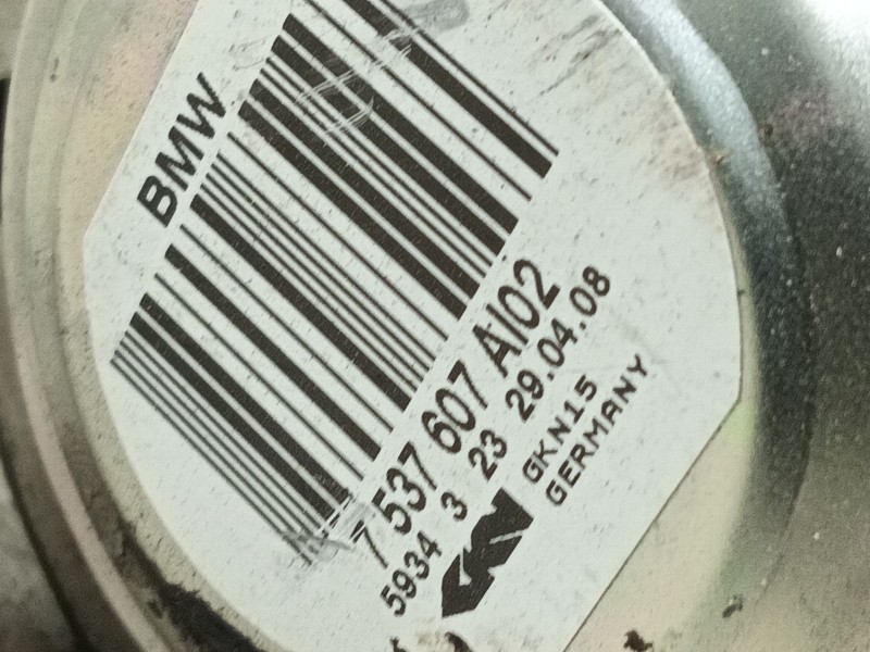 Recambio de transmision trasera izquierda para bmw x3 (e83) xdrive 20 d referencia OEM IAM 33207537607 7537607AI02 