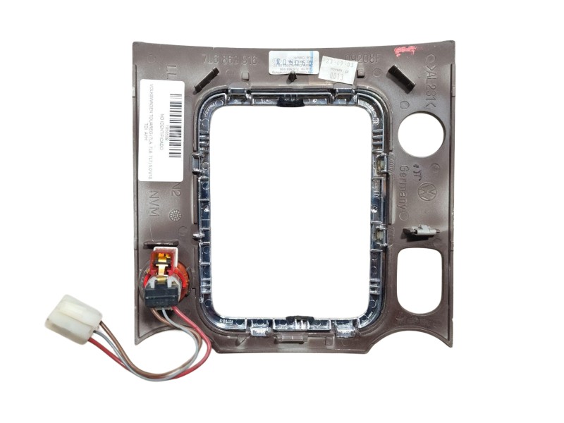 Recambio de moldura para volkswagen touareg (7la, 7l6, 7l7) 5.0 v10 tdi referencia OEM IAM 7L6863916CT2WE 7L6863916 