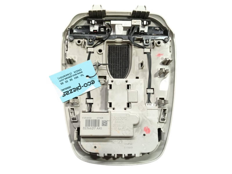 Recambio de luz interior para volvo xc40 (536) t3 referencia OEM IAM 32366217  