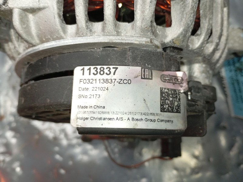 Recambio de alternador para nissan interstar furgoneta (x70) dci 100 referencia OEM IAM   